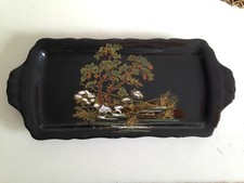 superbe PLAT A CAKE LONGWY