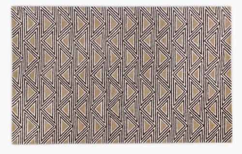 Triangle chevron marron - triangle,