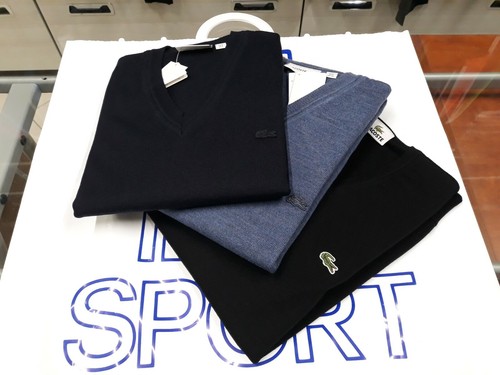 Lacoste pull col homme - lacoste, v