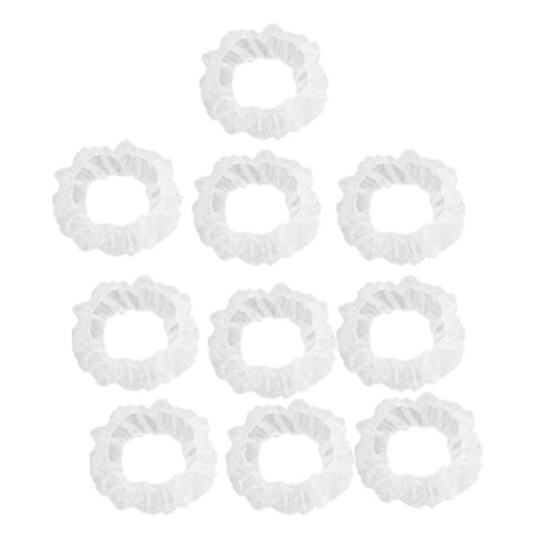 10pcs plastique blanc clair - 10pcs,