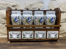 Étagère à épices vintage