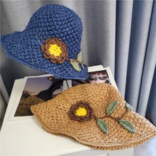 Femme Seau Chapeau Large Bord