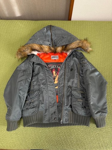 Avirex fur hood - fur, jacket