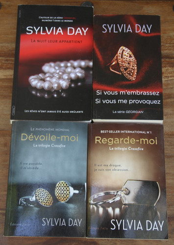 Sylvia day lot livres - de,