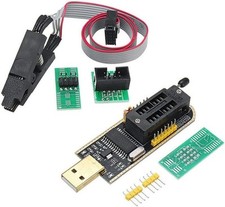 Sop8 soic8 test clip pour eeprom 25cxx / 24cxx + ch341a 24 25 série eeprom 