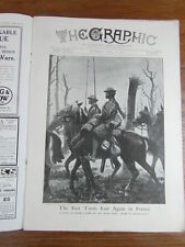 genre L ILLUSTRATION : WWI WAR GUERRE 14/18 : revue THE GRAPHIC 1917 Nr 2474