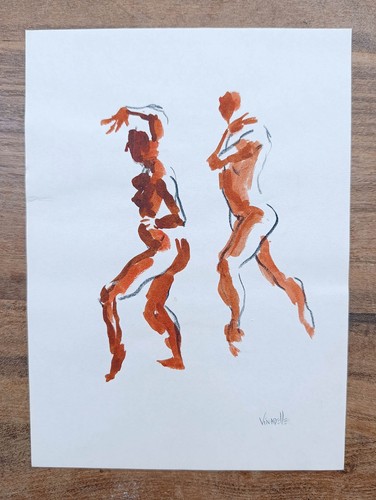 Dessin croquis étude nu - croquis,