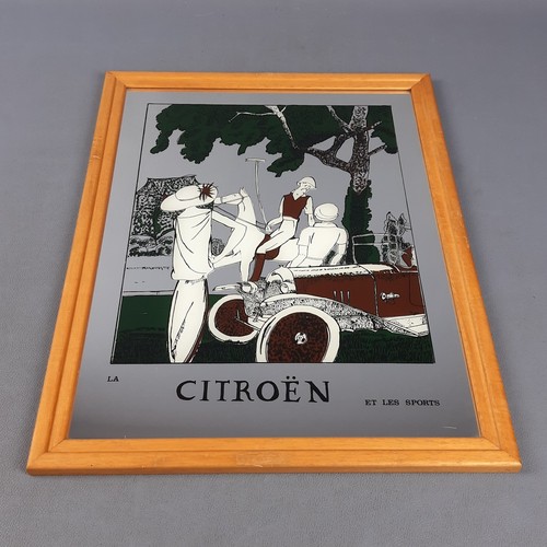 Miroir publicitaire citroen - miroir,