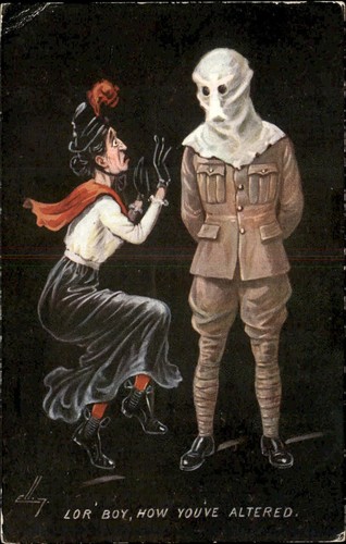 Woman scared soldier - woman,