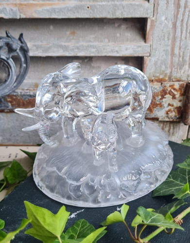 Ancienne statue verre - statue,