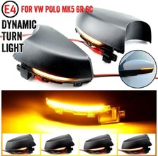 Clignotant LED Dynamique Rétroviseur pour VW Polo MK5 6R 6C 2009 - 2017