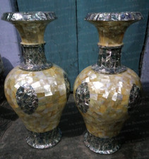 Vase fleur marbre 36''