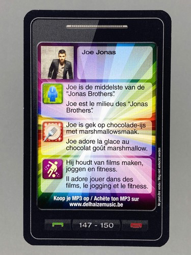 2011 delhaize 147 joe - #147, jonas
