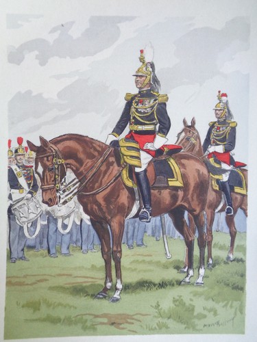 Gravure militaire maurice - militaire,