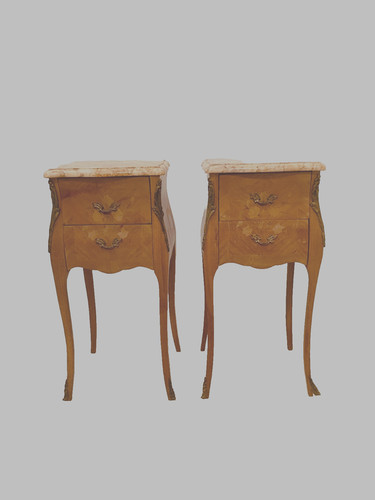 Paire chevets style - paire, de