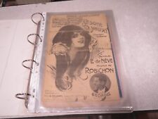 CA507 LOT DE 24 PARTITION ANCIENNE DE MUSIQUE DANSE VINTAGE A VOIR 24 photos !!!