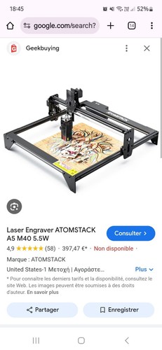 Graveur laser atomstack jamais - laser,