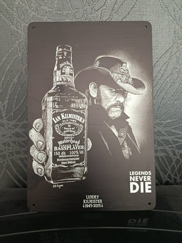 Plaque métal whisky jack - plaque,
