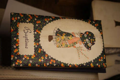 Ancienne boite coffret dragees - ancienne,