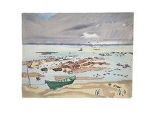 Yves BRAYER 1907-1990.Barque