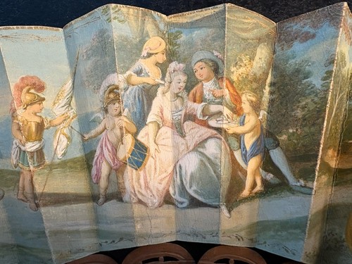 éventail xviiie siècle - xviiie,