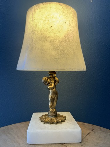 Lampe poser angelot - lampe, à