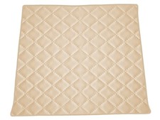 Matelassé Cuir éco BEIGE Tapis coffre pour Hummer H2 2002-2009
