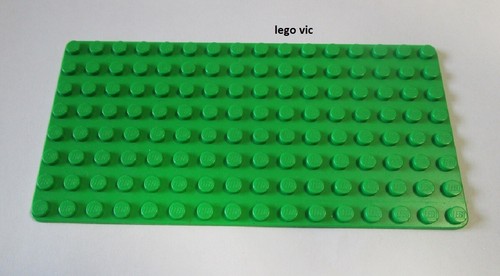 Lego 3865 baseplate - lego, 8x16