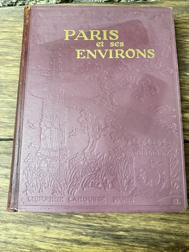 Livre ancien paris ses - et,