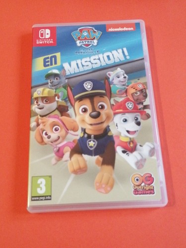 Jeu nintendo switch paw - nintendo, patrol