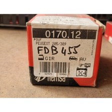 Peugeot 205 Berline Cabrio - 309 - Plaquette Frein AV idem FDB455 FERODO
