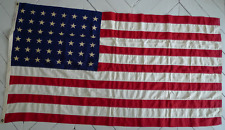 WW2 US ARMY GI DRAPEAU AMERICAIN USA 148 x 85 FLAG 48 ETOILES MATERIEL ORIGINAL