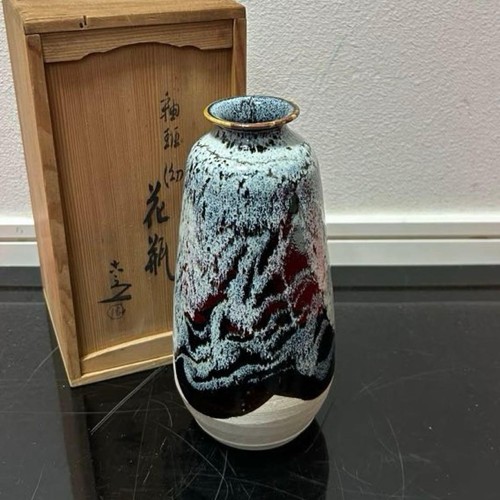 Kiyomizu rokubei vase - kiyomizu,