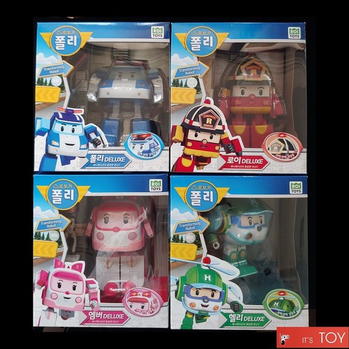 Robocar poli deluxe - poli, roy