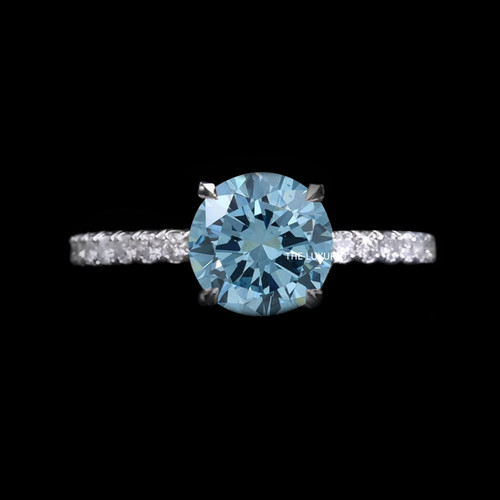 Bague platine 950 diamant - en,
