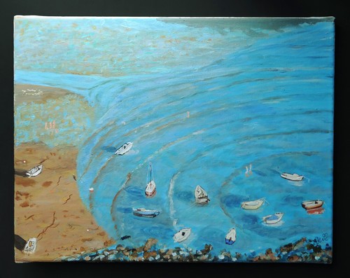Tableau signé annette - tableau,