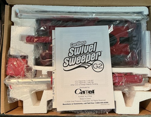 Sweeper swivel ontel cordless - sweeper,