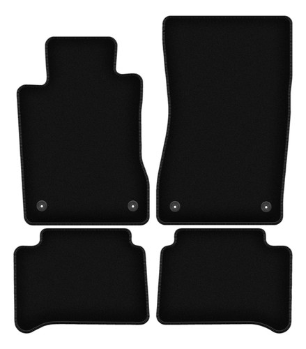 Tapis sol velours noir - sol, en