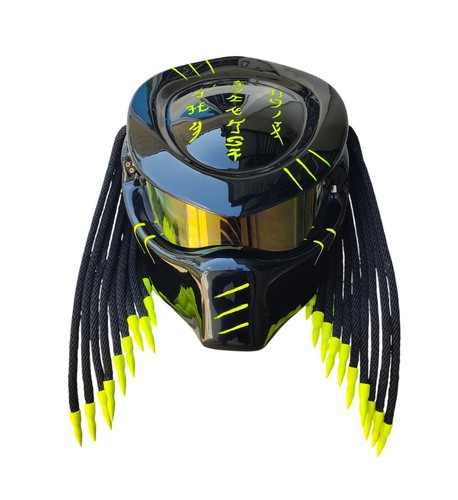 Custom predator moto - predator, helmet