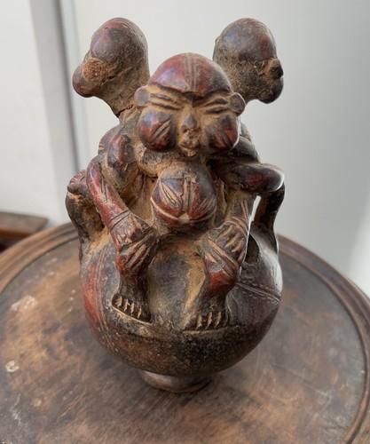 Lampe huile tikar - en, argile