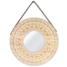 Miroir rond à suspendre