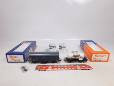 2x Roco H0 Dc Marchandises Nem