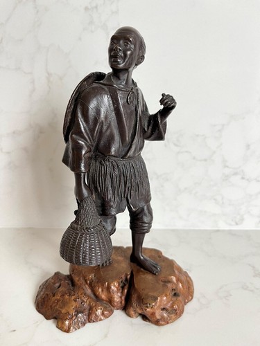 Okimono bronze - okimono, en