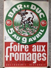 Affiche Foire aux Fromages
