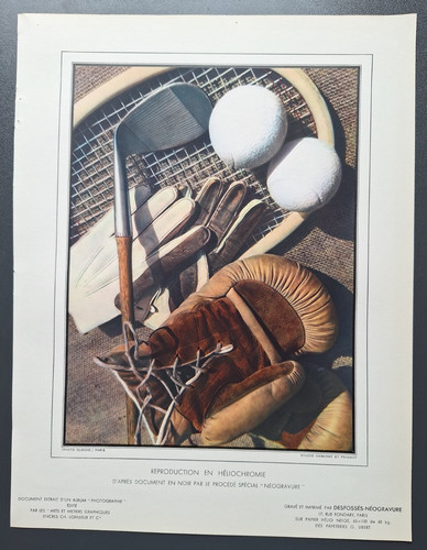 Planche gravure 1932 - planche,