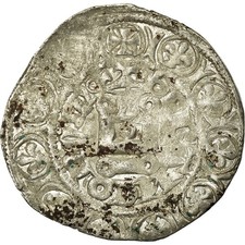 [#474774] Coin, France, Philippe VI, Gros à la Couronne, EF, Silver, Duplessy:26