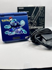 GBA SP Poliwrath / Tartar – Nintendo Pokémon Console AGS-001