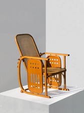 1910 JOSEF HOFFMANN FAUTEUIL "SITZMACHINE"  WIENER WERSTATTE MODERNISTE