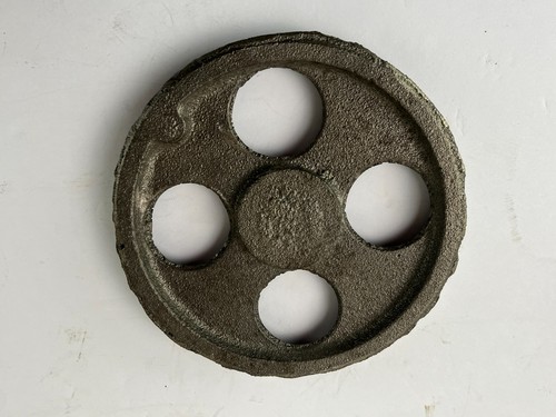 Antique music box pulley disc - antique,