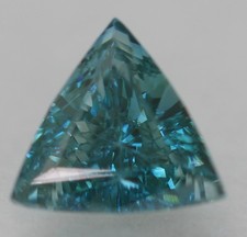 Certificat 0,44 Carat Vif Bleu